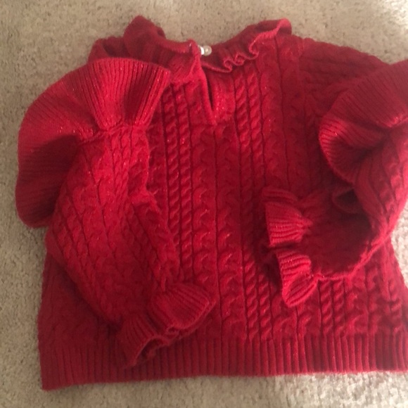 Red First Impressions sweater-24 M - Picture 3 of 4